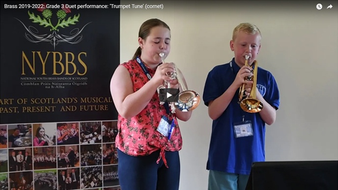 Grade 3 Duet performance: ‘Trumpet Tune’ (cornet)