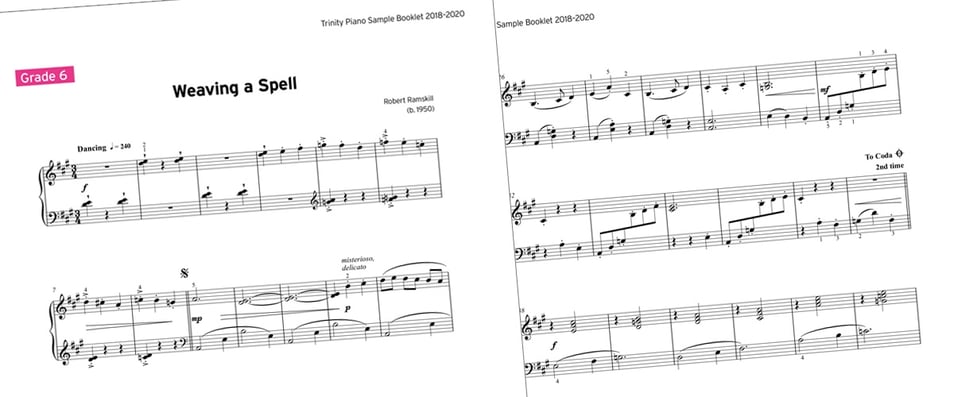 Free Piano Sample Booklet
