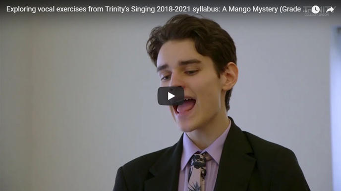 Teaching vocal exercises: 'A Mango Mystery', Grade 6
