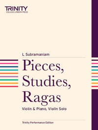 L Subramaniam: Pieces, Studies, Ragas (violin & piano)