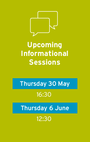 Upcoming Info Sessions No web