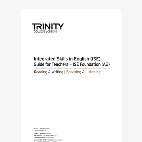 ISE Foundation Guide For Teachers