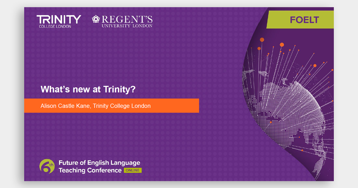 FOELT: What's new at Trinity?