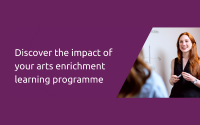 Free tool for teachers - discover the impact of your arts enrichment programme