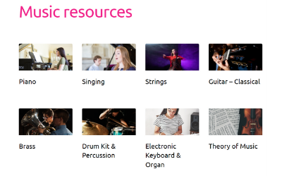 Teaching and learning resources for Trinity's Music syllabuses