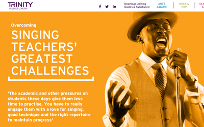 Overcoming singing teachers' greatest challenges 